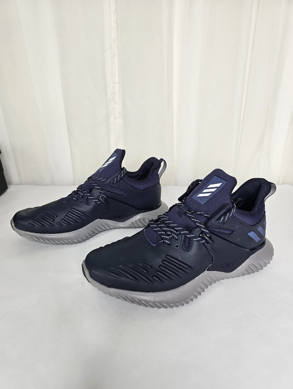 ADIDAS Alphabounce Beyond 2.0 Sneakers RARE Legend Ink Navy Men's 8 NEW